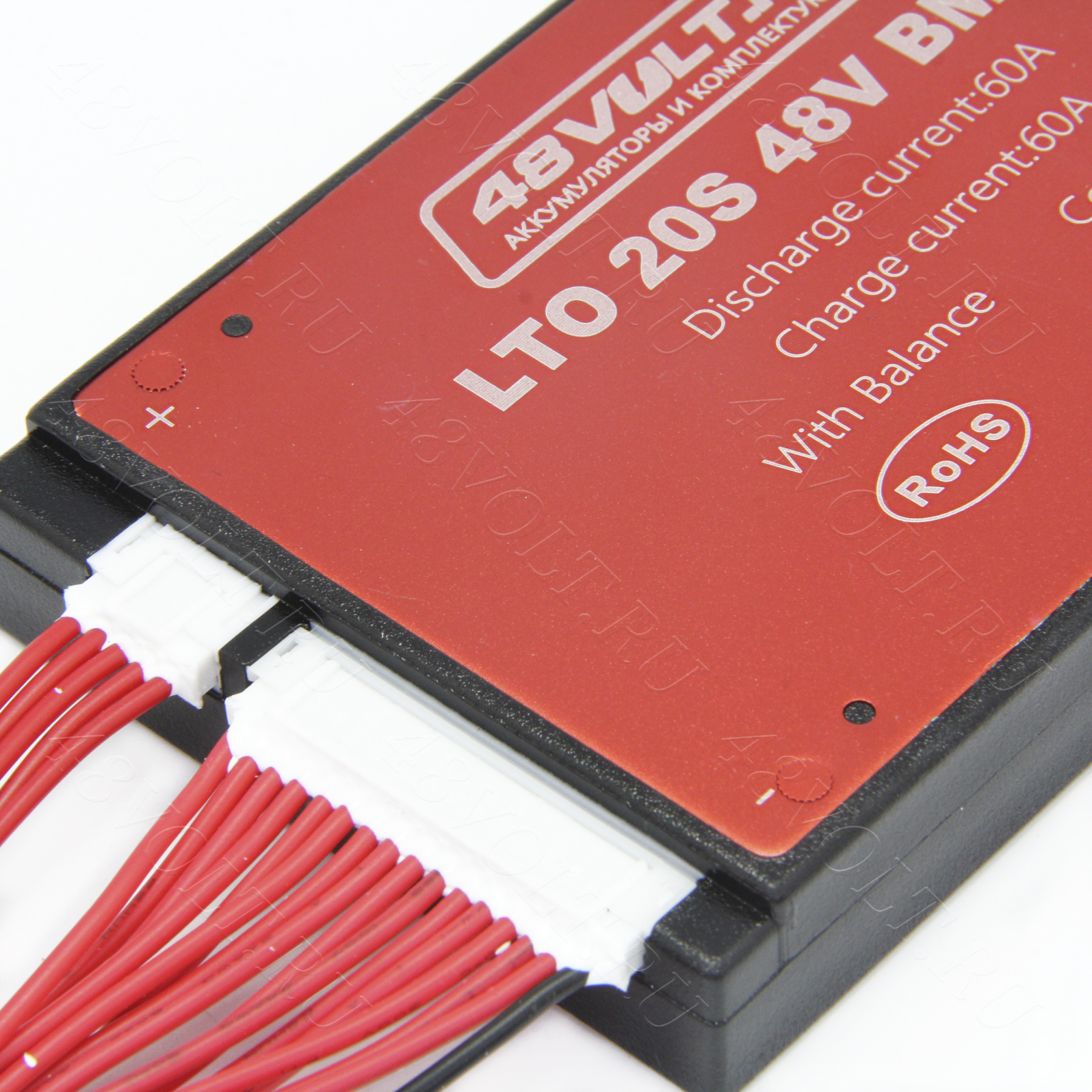 BMS LTO 20S 48V 60A симметрия